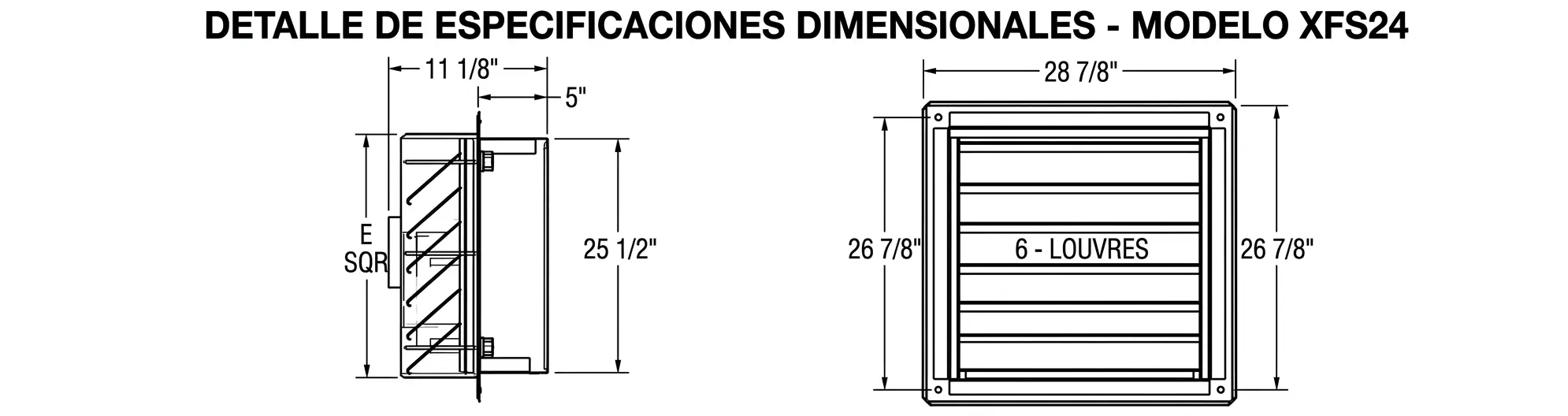 extractor industrial 1/2 hp 115v