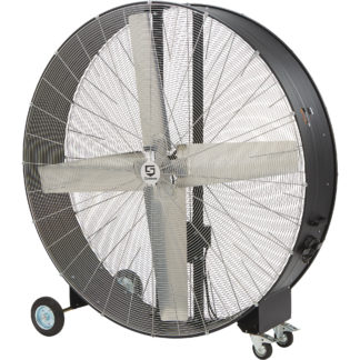 VENTILADOR INDUSTRIAL PISO 60 PULGADAS  MOTOR CON BANDA