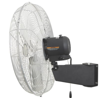 Ventilador Oscilante de Pared 20 Pulgadas 4500 CFM 3 Velocidades