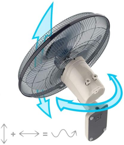 Ventilador de Pared con Control Remoto - Image 2