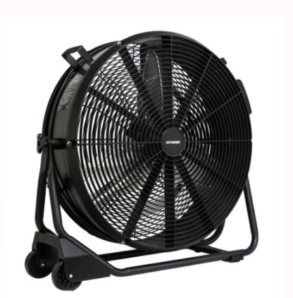 Ventilador de Tambor de 24 pulgadas de Alta Velocidad