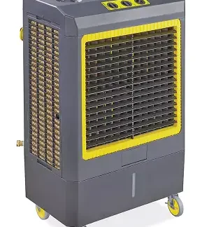 enfriador evaporativo portátil de 19 pulgadas enfriador evaporativo de 5300 CFM climatizador evaporativo portátil para taller enfriador de aire con tanque de 57 litros enfriador evaporativo para áreas abiertas
